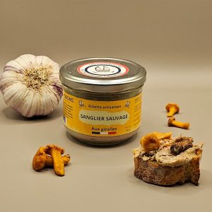 Rillette de Sanglier Sauvage aux Girolles