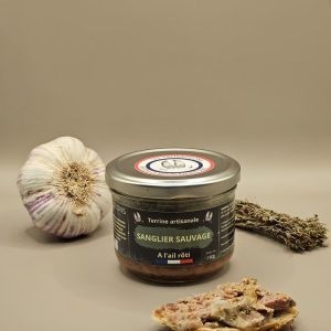 Terrine de Sanglier Sauvage à l'Ail Rôti